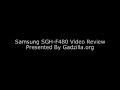 Samsung SGH-F480 Video Review