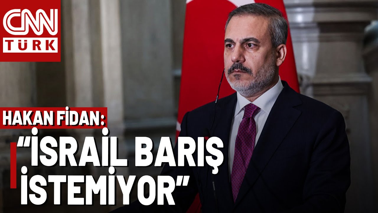 SON DAKİKA🚨Hakan Fidan Net Konuştu: "İsrail, Suriye'de Barışı Tehdit Ediyor!"