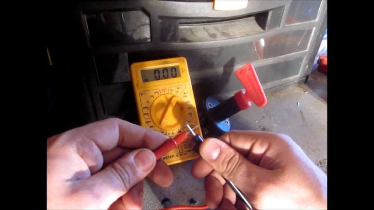 How to install a kill switch on your car - YouTube battery isolator relay wiring diagram 