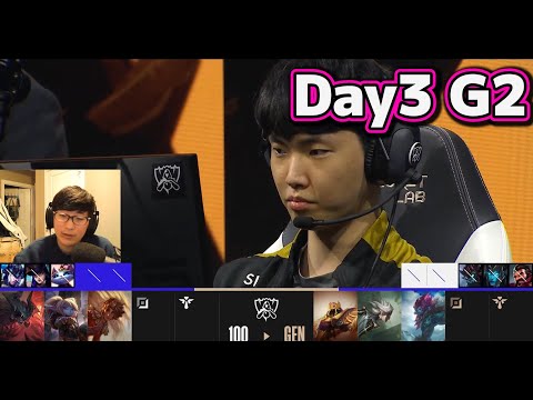 100T vs GENG | Day3 G2 | 世界大会2022 Group Stage 日本語実況解説