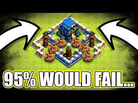 95% OF PEOPLE WOULD FAIL THIS TH12 CLASH OF CLANS ...