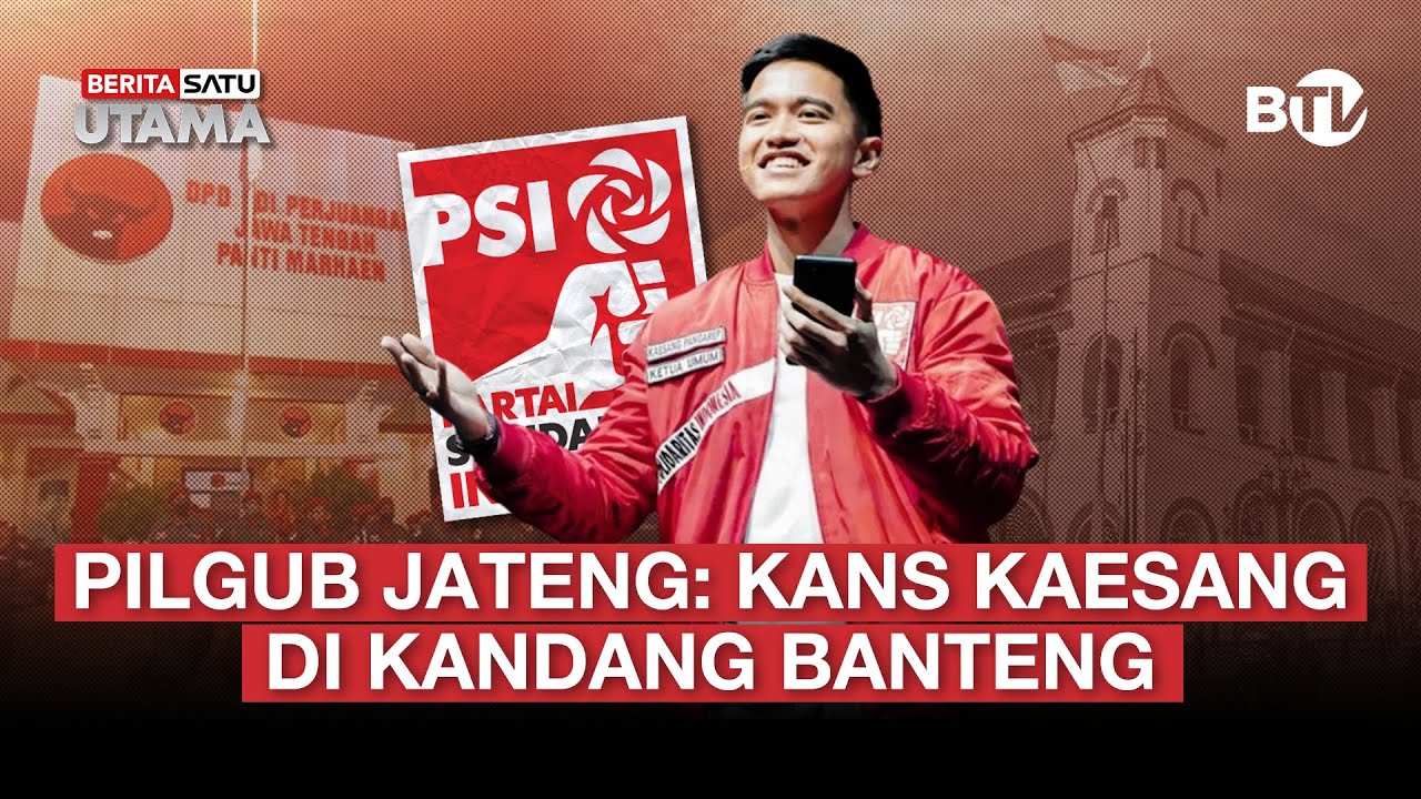 🔴 LIVE | Pilgub Jateng: Kans Kaesang di Kandang Banteng - Beritasatu Utama