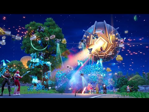 ゆりかごがプレイヤーを無差別攻撃…【フォートナイト】