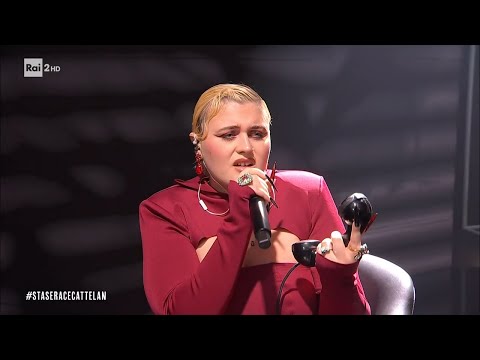 BigMama canta "La rabbia non ti basta" - Stasera c'è Cattelan su Rai2 del 05/03/2024