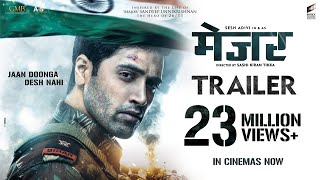 MAJOR Hindi Movie (2022) Trailer Video HD