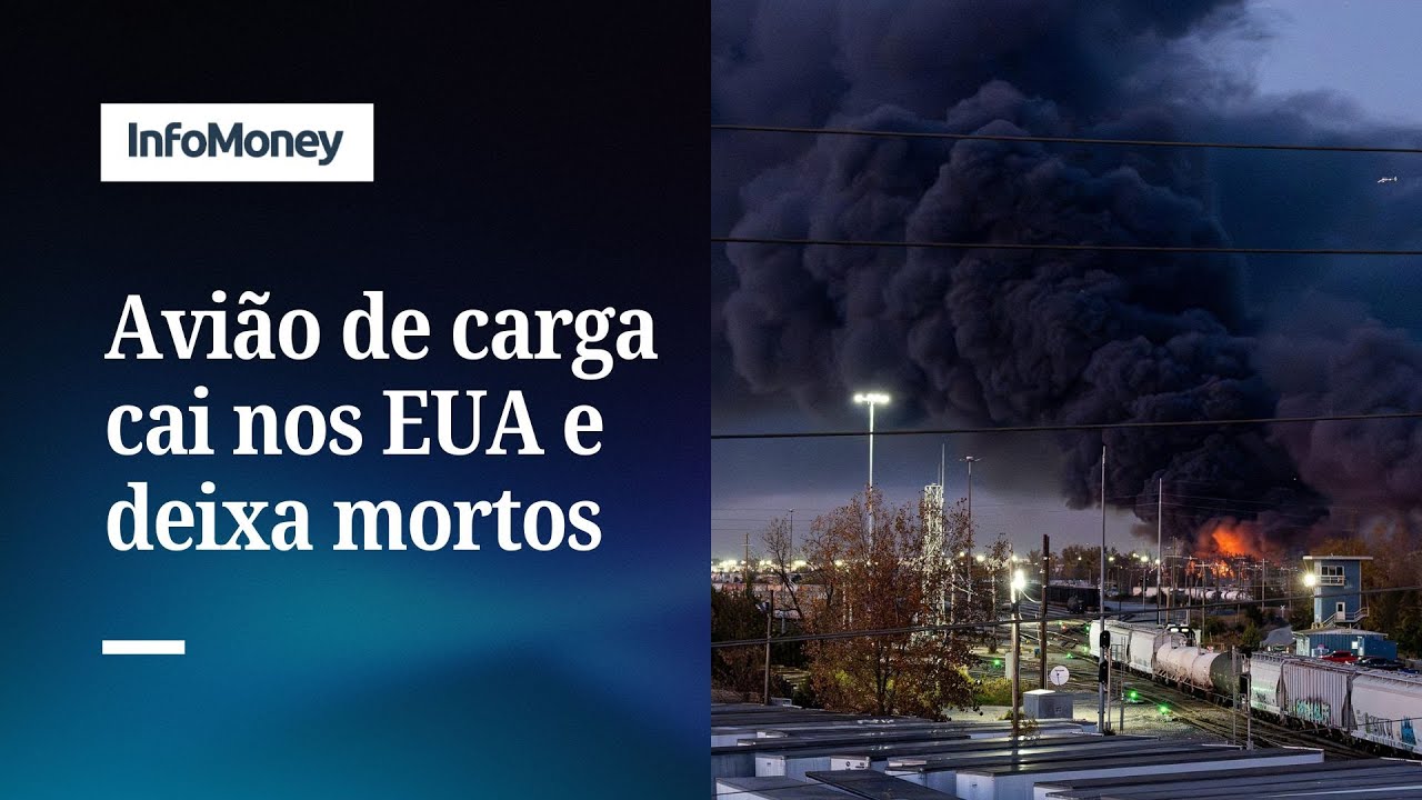 Avião de carga cai em aeroporto dos EUA e ao menos 7 morrem | InfoMoney News TV Online Avião de carga cai em aeroporto dos EUA e ao menos 7 morrem | InfoMoney News