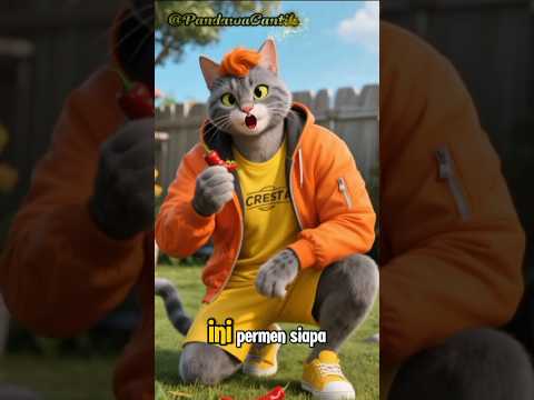 itu bukan permen tapi cabe #funny #comedy #shortvideo #kucinglucu #lucu#kucing