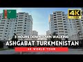 Turkmenistan 4k walk - 3 Hours Ashgabat 4K Downtown Walking TourNov 2024