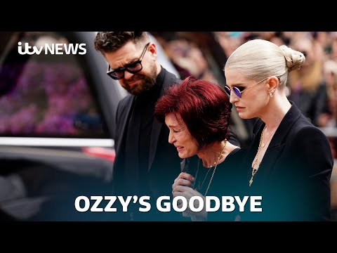 Birmingham pays tribute to Ozzy Osbourne | ITV News