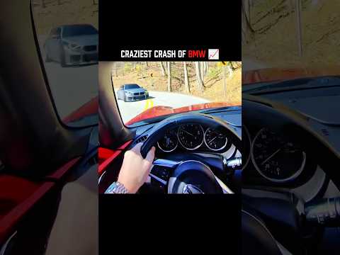 CRAZIEST CRASH OF BMW  📈 #phonk #edit #cars #bmw #bmx #crash #shorts