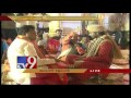 Political bigwigs bless Etela Rajender Son Nithin at his marriage