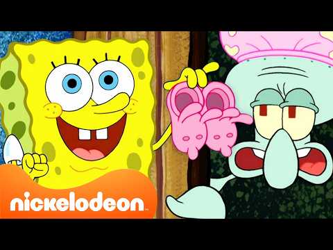 SpongeBob | 90 minuti di SpongeBob il buon vicino! 🧽🏡 | Nickelodeon Italia