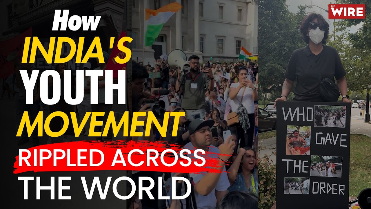 As India's Youth Movement Rippled Across the World, How Global Media Took Note