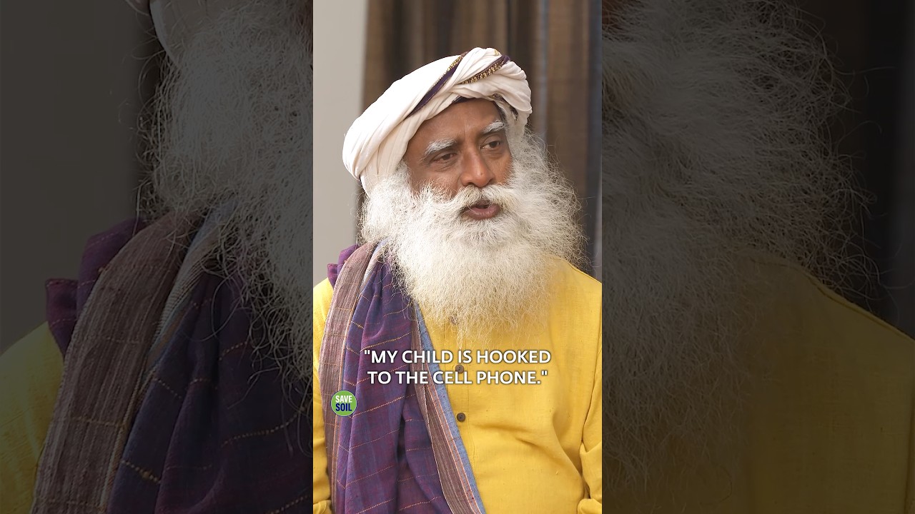 If Your Child Is Always Hooked To The Phone... | Sadhguru