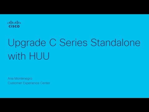Upgrade a C Series Standalone Using HUU