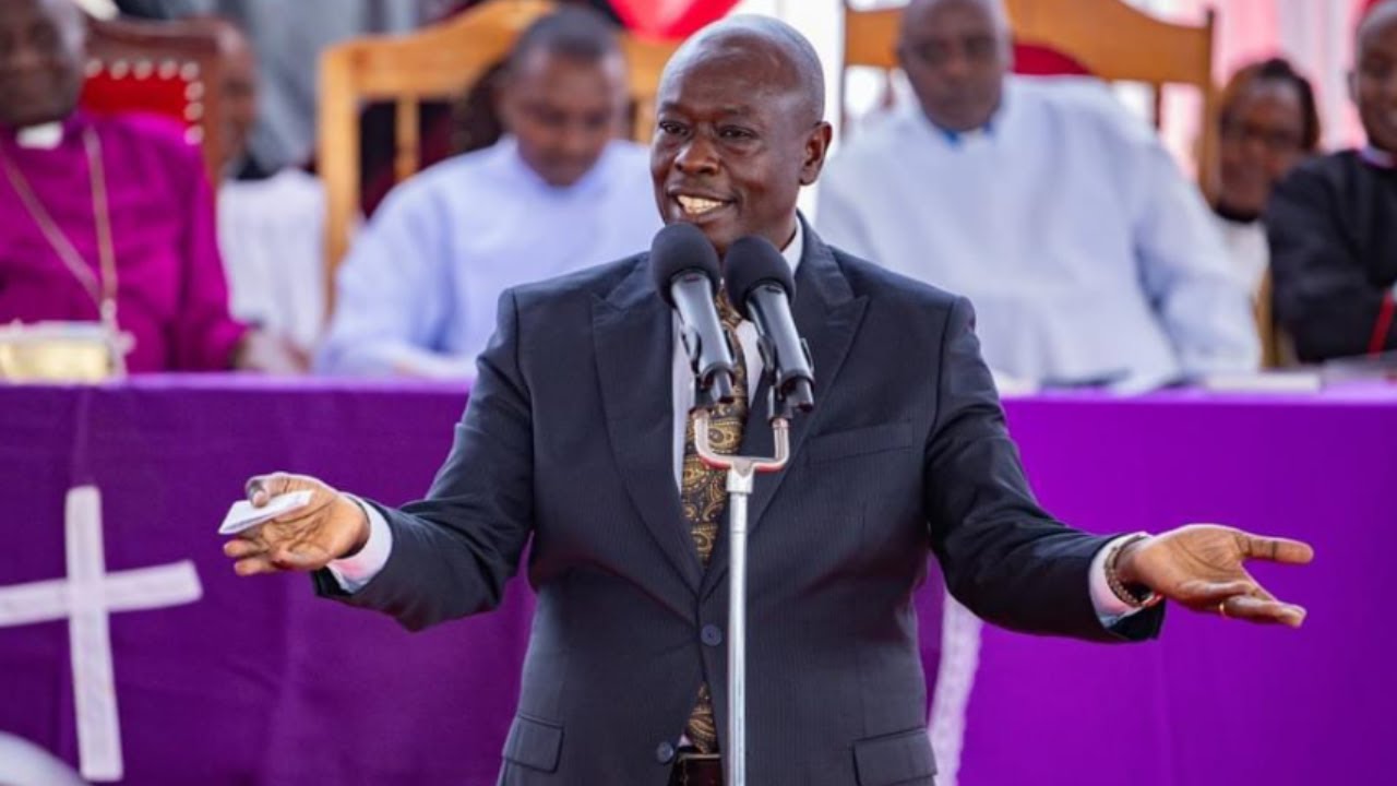 LIVE; RIGATHI GACHAGUA AND HIS TROOPS ATTENDING A BURIAL IN NYANDARUA