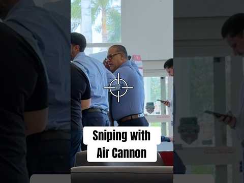 Air Cannon Sniping at Toyota Dealership 😂😂😂😂