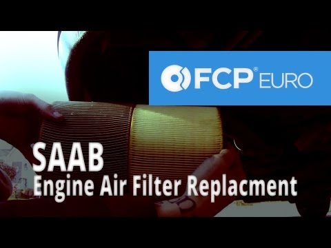 SAAB 9-5 - Engine Air Filter Replacement