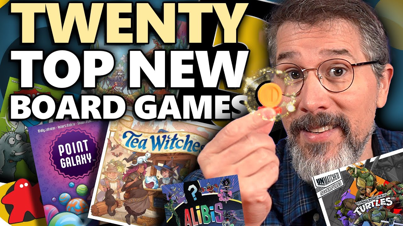 20 Top New Board Game Releases - Our Monthly Board Game Buyer's Guide!