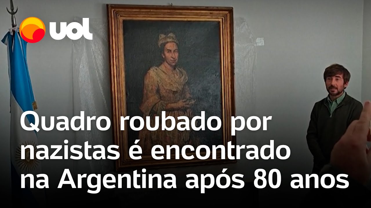 Quadro roubado pelos nazistas na Segunda Guerra Mundial é recuperado na Argentina após 80 anos