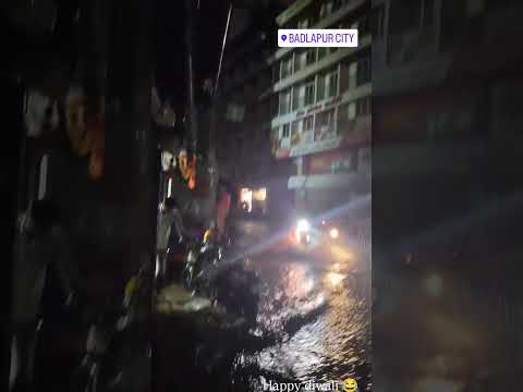 Diwali night rain 🌧 #djidrone #monsoon #monsoon2025 #monsterhunter #rainyday #shortvideo #shorts