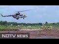8 stranded people airlifted from Yamuna river by IAF officers