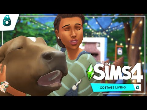 A Day in My Cottagecore Life | The Sims 4 Cottage Living Gameplay