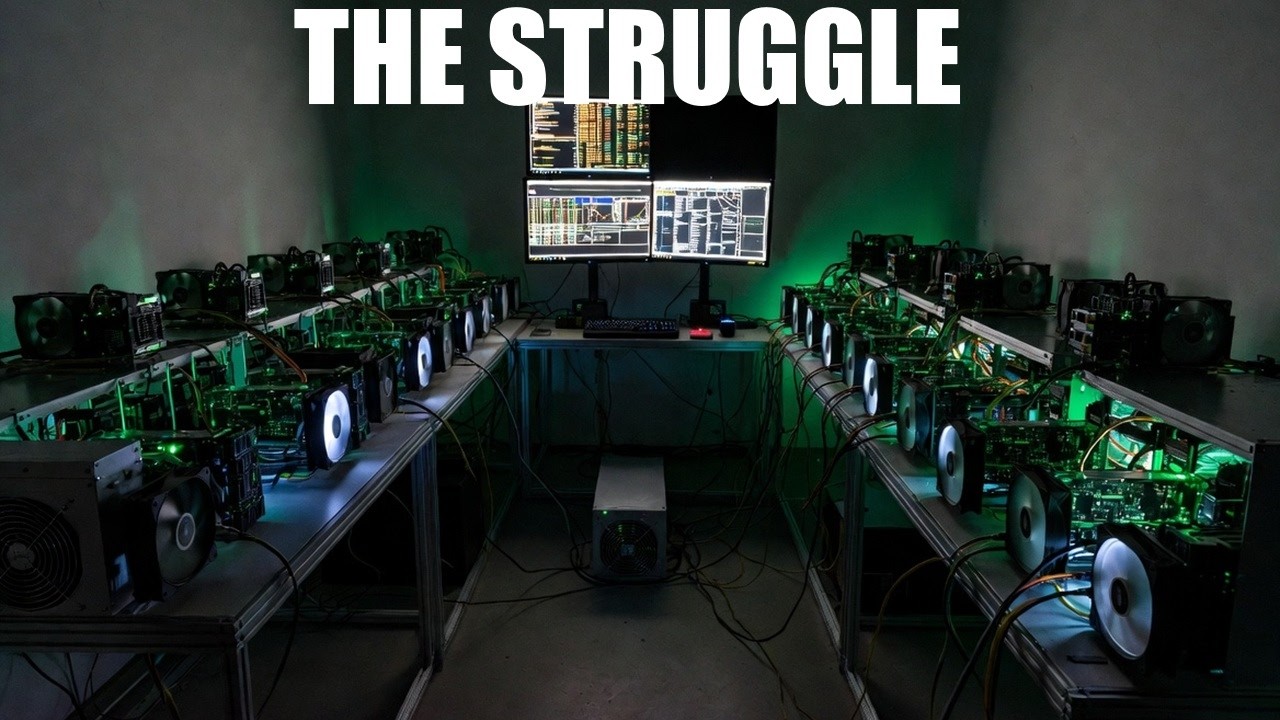 The Worrying Trend for Home Crypto Miners.