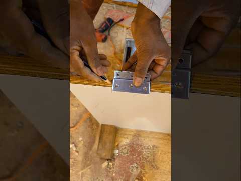 L hinges fitting 💞💓#short #video #homedecor #home #furnituredesign