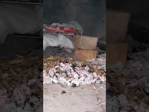 Копчение в печи