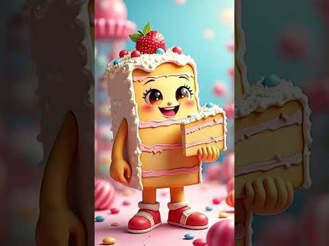 Would you eat this cake or hug it AIArt#CuteCharacterDesign#DigitalArtDaily#KawaiiVibes#ViralArt