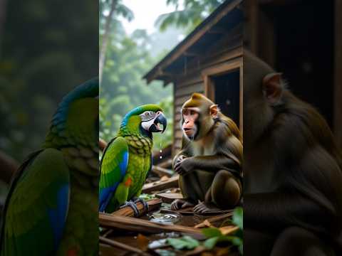 तोता और बंदर#youtube #trending #facts #viralvideo