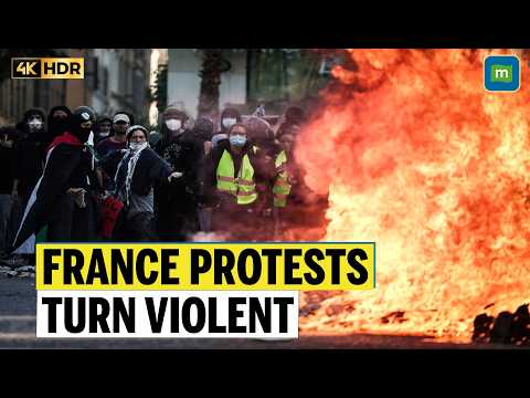 France Erupts In Anti-Government Protests As Marseille Streets Fill <strong>With</strong> <strong>Smoke</strong> And Barricades | N18G