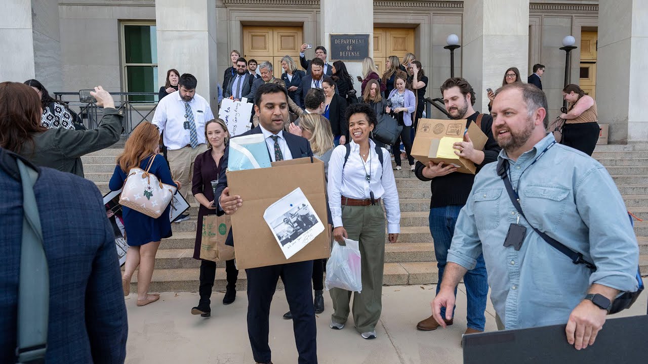 USA: Journalisten verlassen Pentagon aus Protest gegen neue Regeln