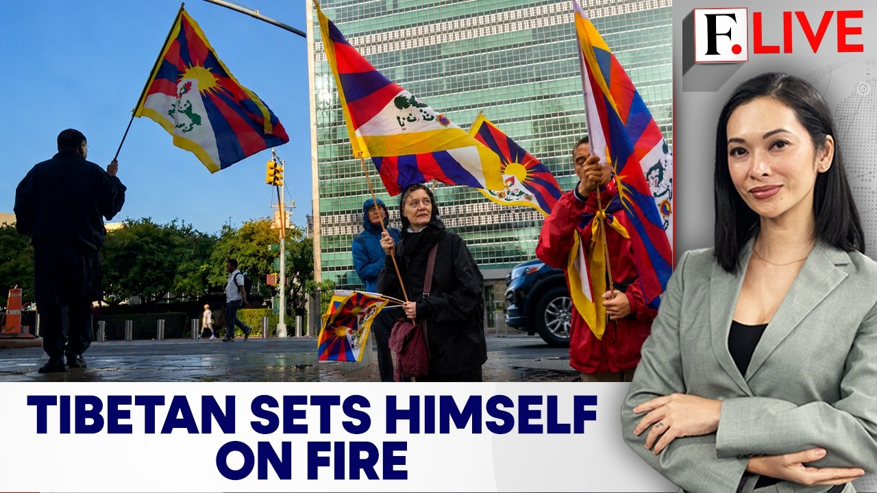 Tibetan Activist Dies After Self-Immolation Outside UN in Protest Against China | Firstpost Live