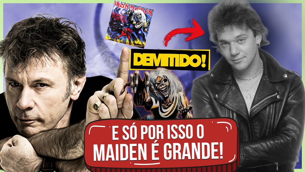 IRON MAIDEN SÓ EXPLODIU POR UM MOTIVO: ADEUS, PAUL DI’ANNO!