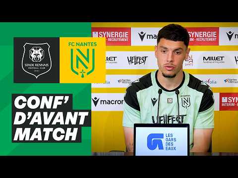 🎥🎙️ [J31] Matthis Abline avant Stade Rennais - FC Nantes