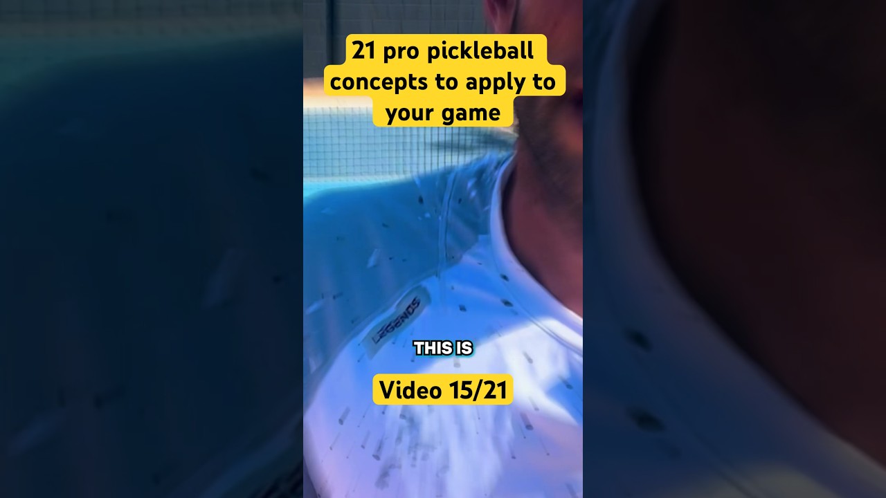 This is one key to having faster hands at the kitchen (VIDEO 15/21) #pickleball