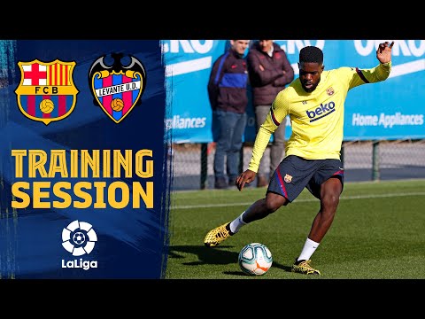 Umtiti scores some crackers in Friday's training session