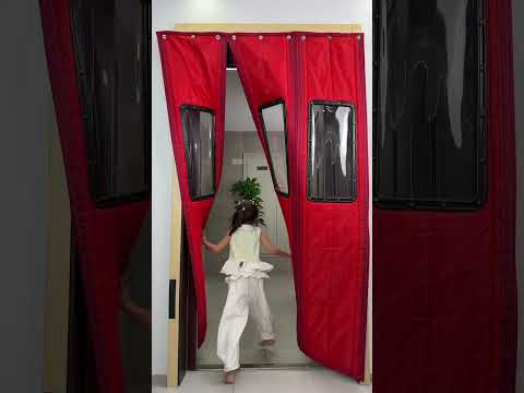 Cotton <strong>door</strong> curtain#winterNo-drill <strong>door</strong> curtains for home use, providing warmth and wind protection