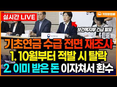 적발 시 기초연금이 <strong>탈락</strong> 혹은 감액되고 심한 경우 환수까지 이뤄집니다