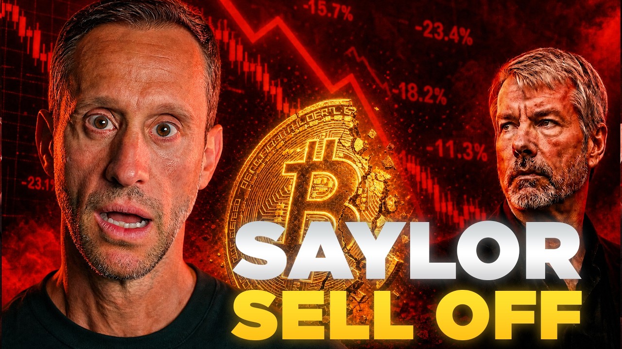 Bitcoin CRASHES Below $72K As Saylor Sells For The First Time