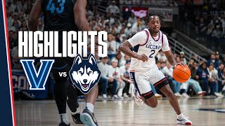 HIGHLIGHTS | #1 UConn Men’s Basketball vs. Villanova
