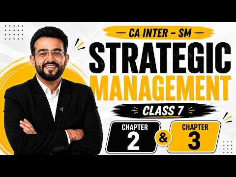 CA INTER SM REVISION CLASS 20 | Chapter 2 and 3 (DAILY 45 MINUTES)