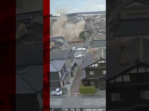 Tsunami warning after powerful earthquake hits Japan. #Earthquake #Japan #BBCNews