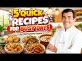 Quick Home Style Recipes | Aloo Sabzi, Sabudana Vada, Bread Rabdi & More By Chef Sanjeev Kapoor