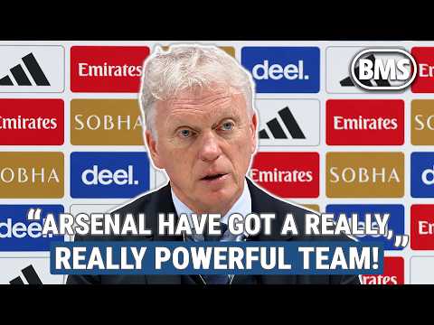 MOYES: “ARSENAL HAVE GOT A REALLY, REALLY POWERFUL TEAM!” 💪 Arsenal 2-0 Everton ⚽ Premier League