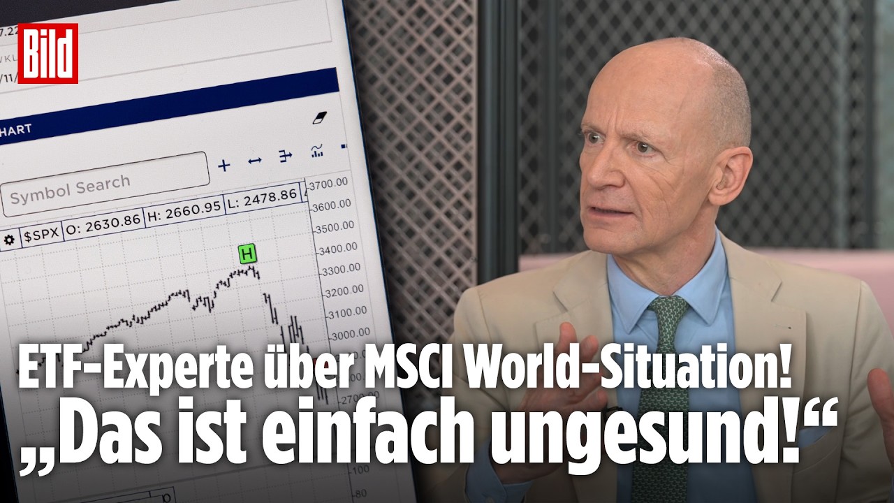 Ist der MSCI World eine Mogelpackung? Börsenexperte verrät! | BILD Money Mittwoch