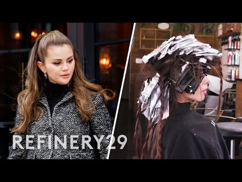 I Got a Selena Gomez-Inspired Blonde Balayage Transformation | Hair Me
Out | Refinery29