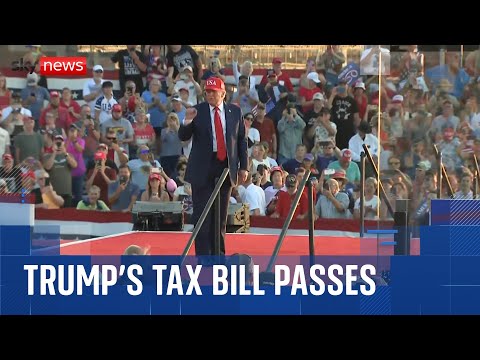 Trump's 'big beautiful bill' passes final hurdle in Congress